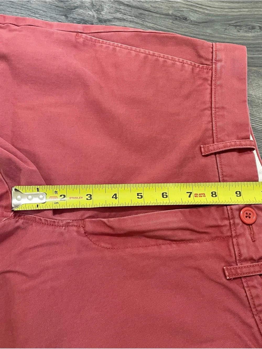 J. Crew Chinos Nantucket Red Men’s Size 31x30 Flat Front Straight Fit Khakis